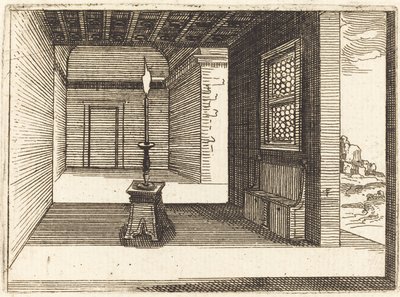 Castiçal de Jacques Callot
