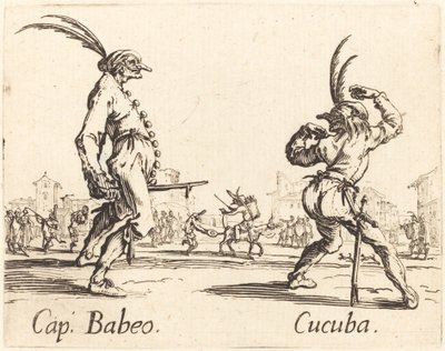 Boné. Babeo e Cucuba, c. 1622. de Jacques Callot