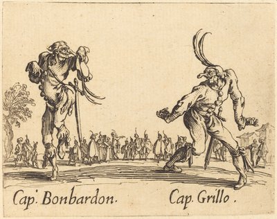 Boné. Bonbardon e Cap. Grillo de Jacques Callot