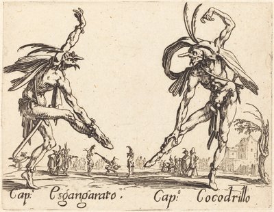 paisagem de Jacques Callot