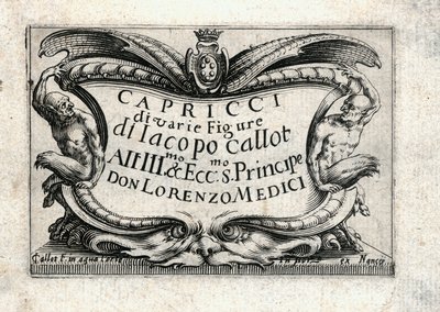 Caprichos de várias figuras de Jacques Callot