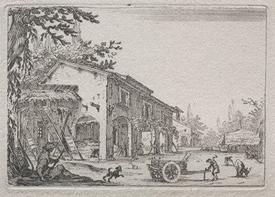 Caprichos: A fazenda italiana. de Jacques Callot