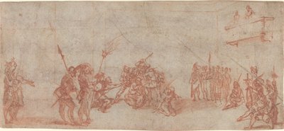 Cristo coroado de espinhos de Jacques Callot