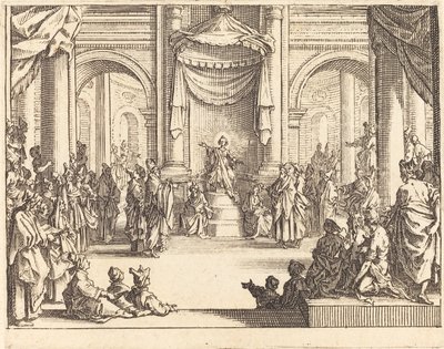 Cristo Disputando com os Médicos de Jacques Callot