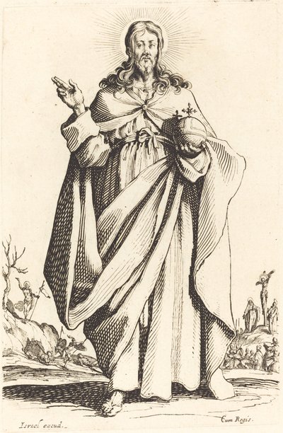 Cristo, publicado em 1631. de Jacques Callot