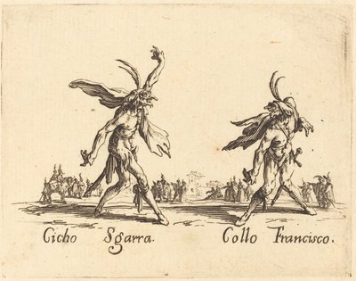 Cicho Sgarra e Colo Francisco de Jacques Callot