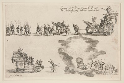 Combate no Barri?re, Entrada do Príncipe de Plaltzbourg de Jacques Callot