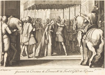 Coroação da Grã-Duquesa de Jacques Callot
