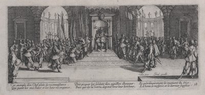 Distribution of Rewards (Distribution des recompenses), de &39;The Miseries of War&39; de Jacques Callot