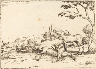 paisagem de Jacques Callot