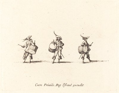 Perfurar com Tambores de Jacques Callot