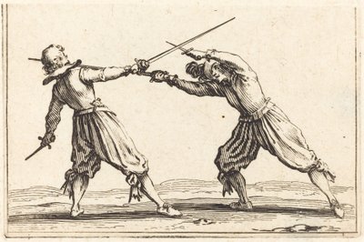 Duelo com Espadas e Adagas de Jacques Callot