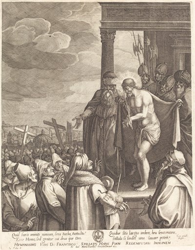 Eis o homem, 1613 de Jacques Callot