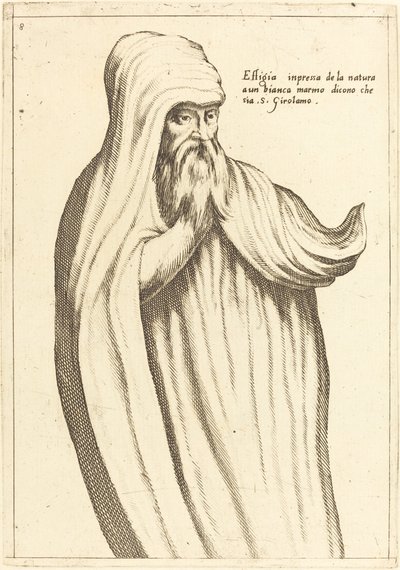 Efígie de São Jerônimo de Jacques Callot