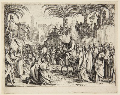 Entrada em Jerusalém de Jacques Callot