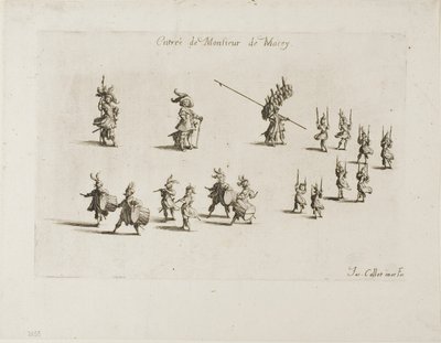Entrada de M. de Macey, de O Combate na Barreira de Jacques Callot