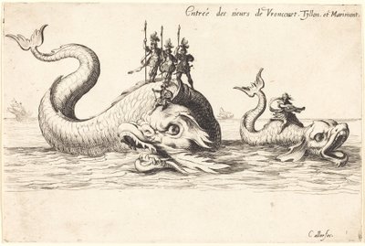 Entrada de Mm. de Vroncourt, Tyllon e Marimont de Jacques Callot