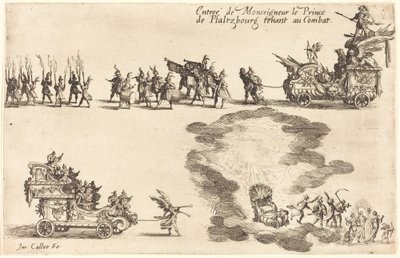Entrada do Príncipe de Pfaltzbourg de Jacques Callot