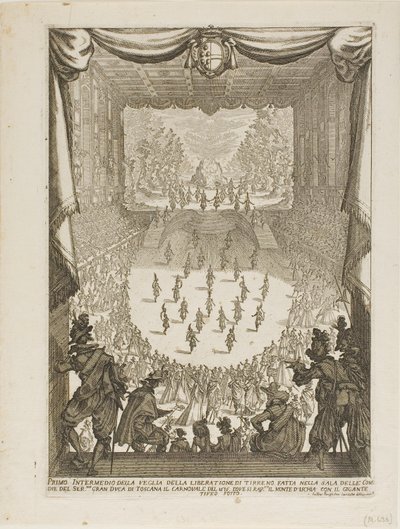 Primeiro Intermezzo da Veglia da "Libertação de Tyrannus e Arena" de Jacques Callot