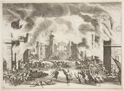 Quarto Ato de Soliman de Jacques Callot