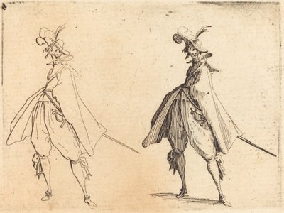 paisagem de Jacques Callot