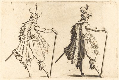 Cavalheiro com bengala de Jacques Callot