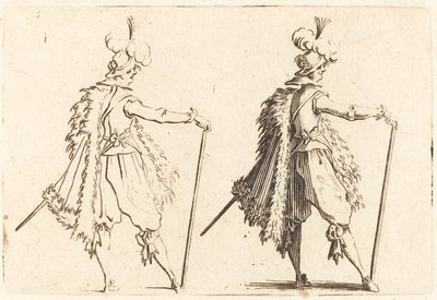 Cavalheiro com bengala de Jacques Callot