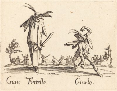 Gian Fritello e Ciurlo de Jacques Callot
