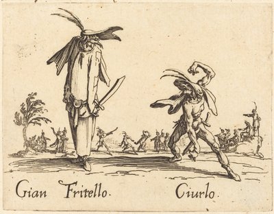 Gian Fritello e Ciurlo de Jacques Callot