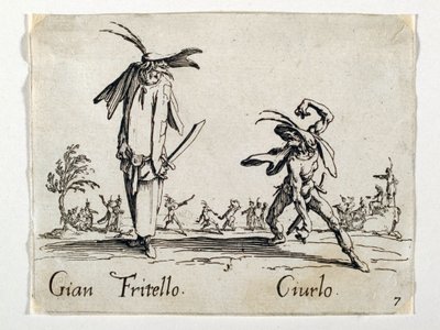 Gian Fritello e Ciurlo, personagens da Commedia dell