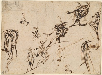 Gobbi e outras figuras bizarras de Jacques Callot