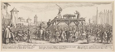 A quebra da roda de Jacques Callot