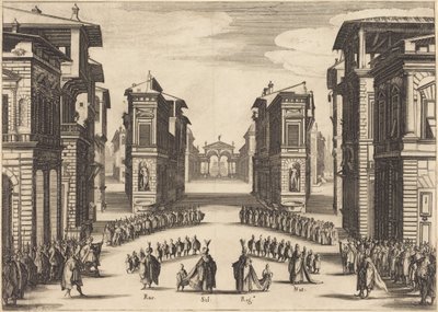 Il Solimano, ato II de Jacques Callot