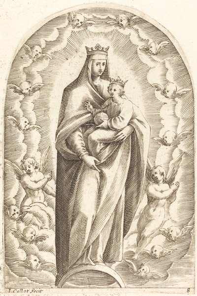 Concepção imaculada de Jacques Callot