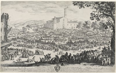 A Feira da Impruneta de Jacques Callot