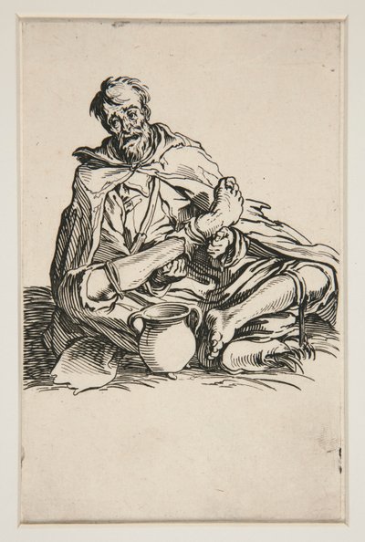 Le Malingreux - N.º 13 de Les Gueux de Jacques Callot