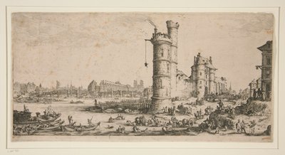Pont Neuf, Paris de Jacques Callot