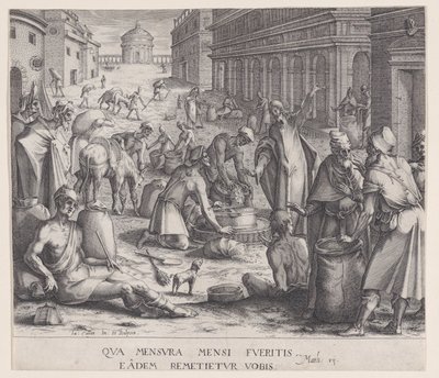 Os medidores de grão de Jacques Callot