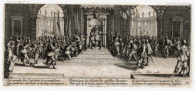 As misérias e os infortúnios da guerra ... (gravura) de Jacques Callot