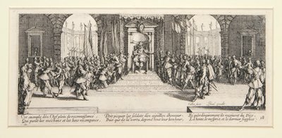 Les Miseres et les Malheurs de la Guerre - conjunto de 18 gravuras de Jacques Callot