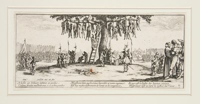 As grandes misérias da guerra: N. 11 - O enforcamento de Jacques Callot