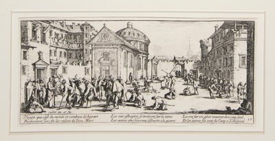 As grandes misérias da guerra: N.º 15 - O de Jacques Callot