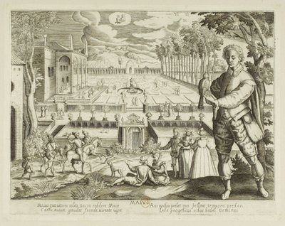 Meses. 5, maio de Jacques Callot