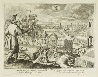Meses. 8, agosto de Jacques Callot