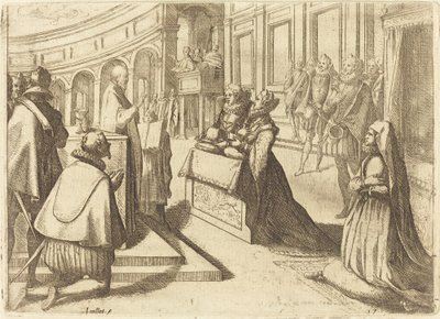 Casamento de Margarida da Áustria e Filipe III de Jacques Callot