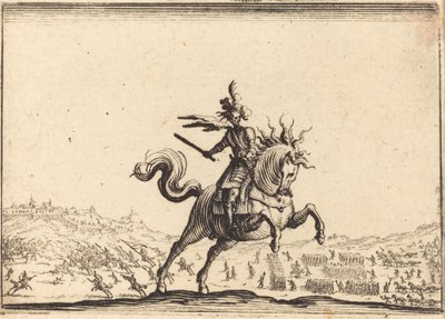 Comandante Militar a Cavalo de Jacques Callot