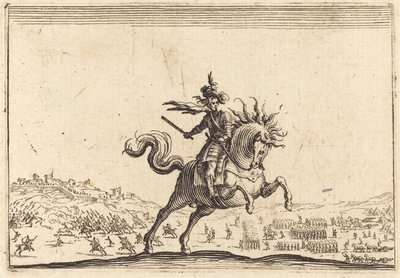 Comandante Militar a Cavalo de Jacques Callot