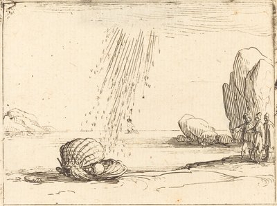 Ostra com pérola de Jacques Callot