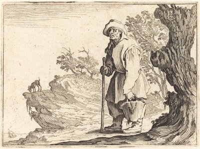 Camponês com saco de Jacques Callot