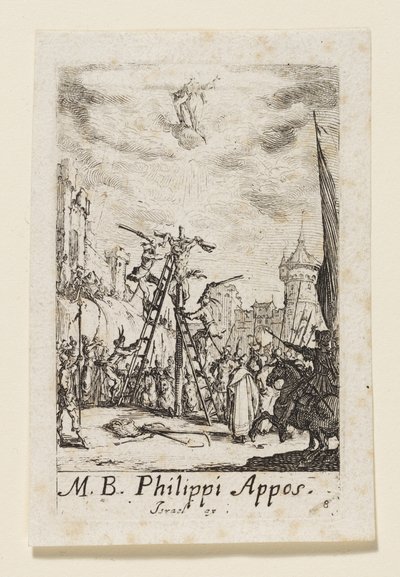 Filipe, o Apóstolo (Philippi Appos.) de Jacques Callot